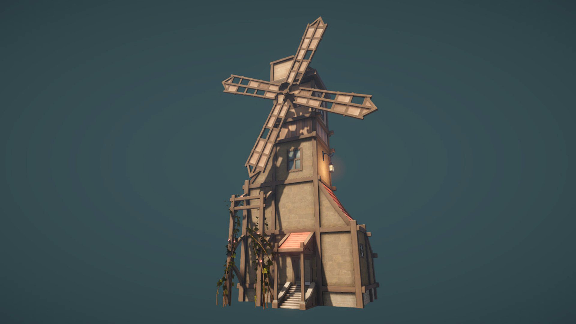 Windmill with Interior