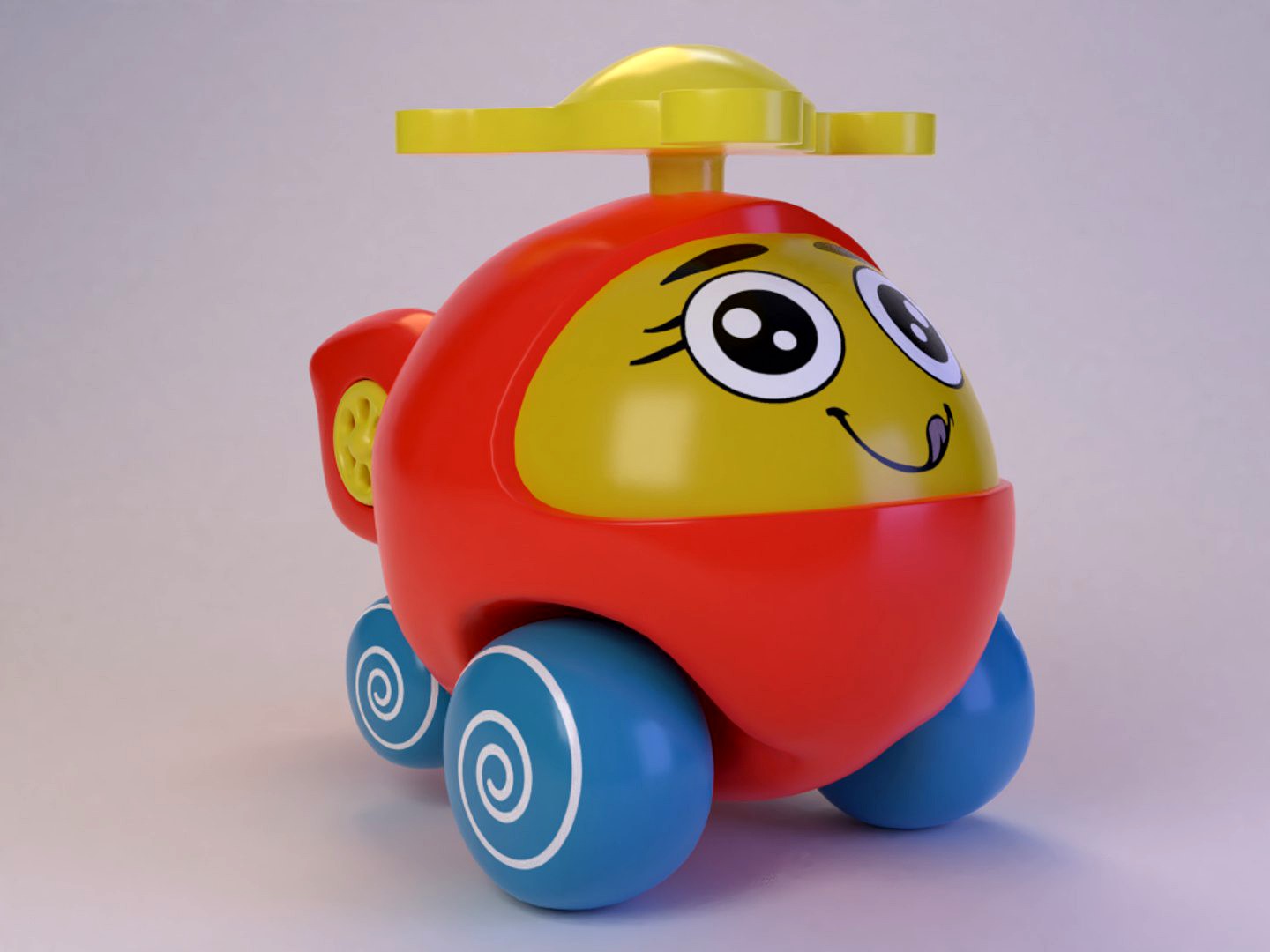 Cartoon toy helicopter 005