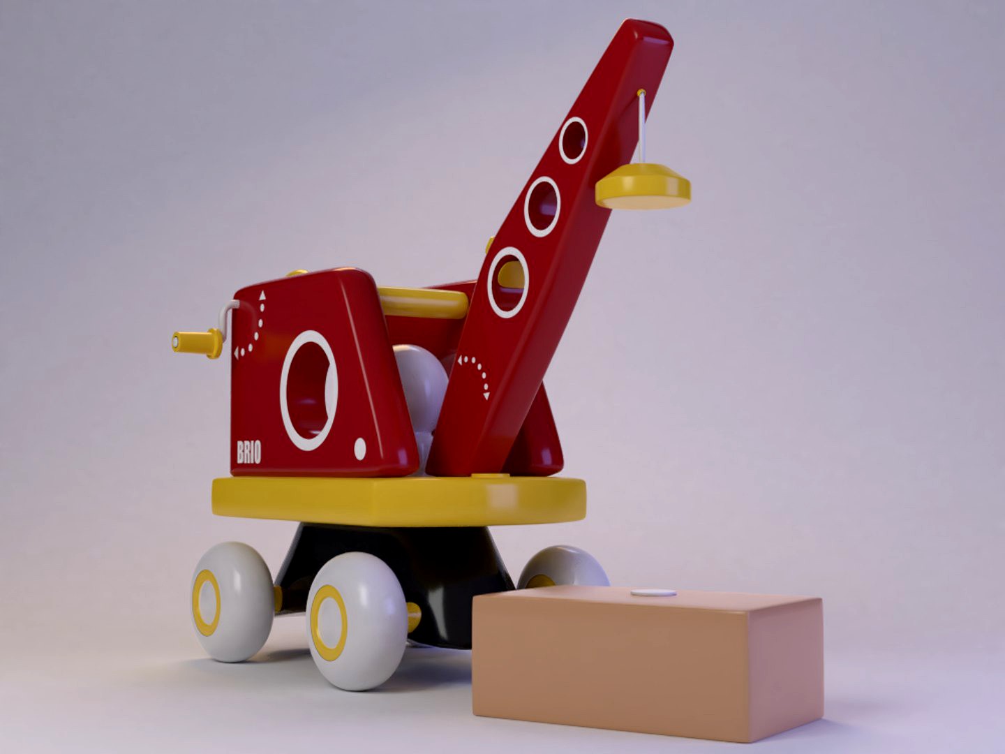 Cute toy crane 003