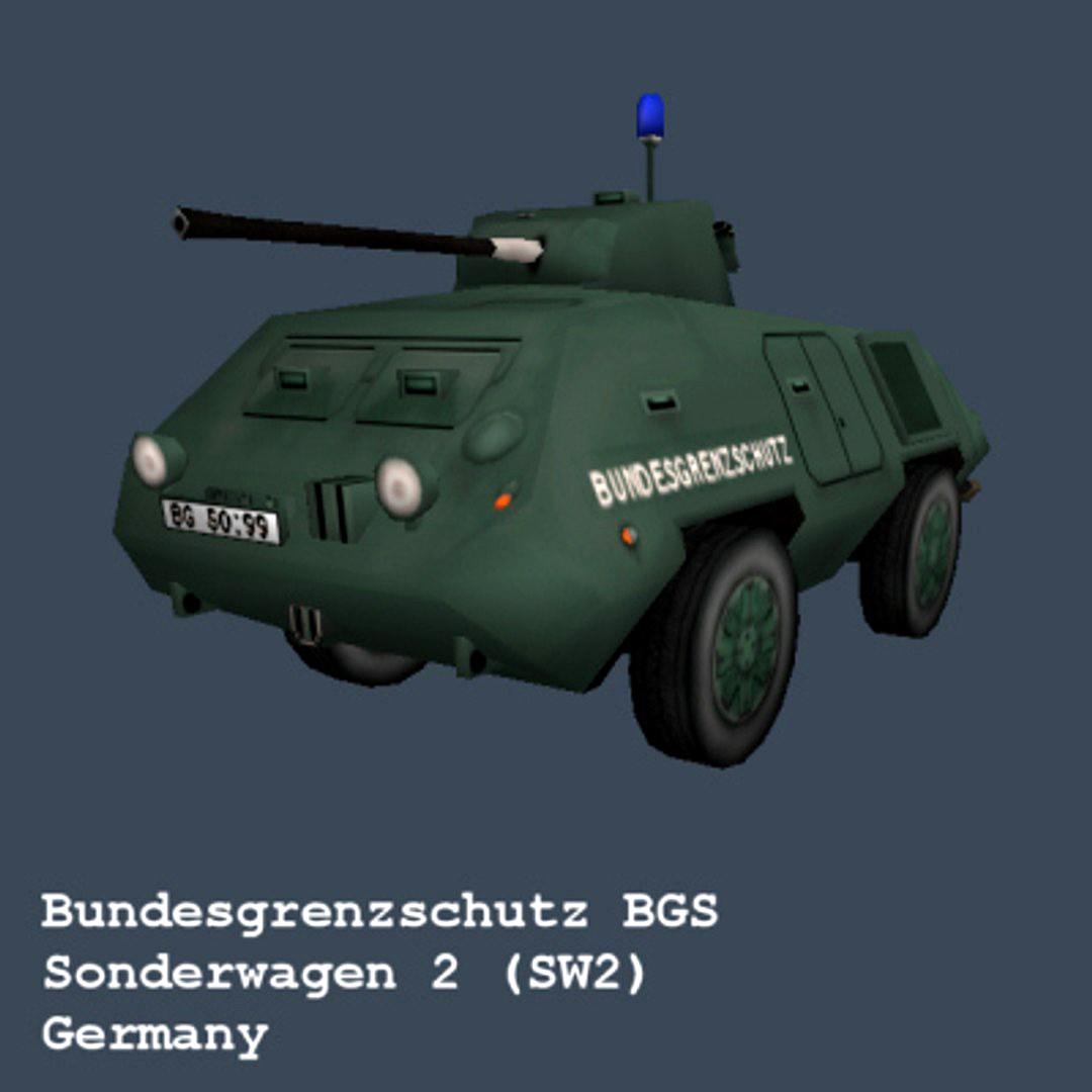 Police BGS SW2 (Armoured Car Germany)