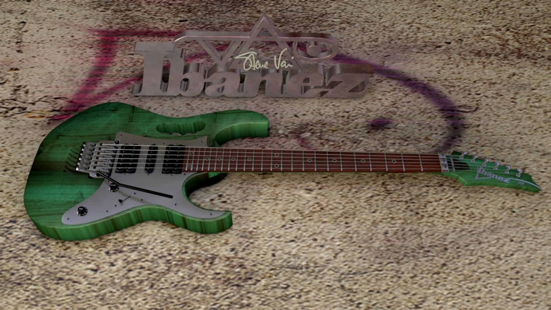 Steve Vai Ibanez Jem7BSB