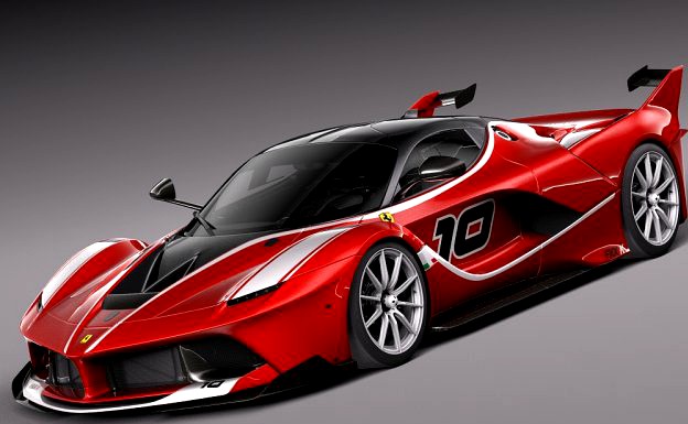 Ferrari FXX K 2015 3D Model