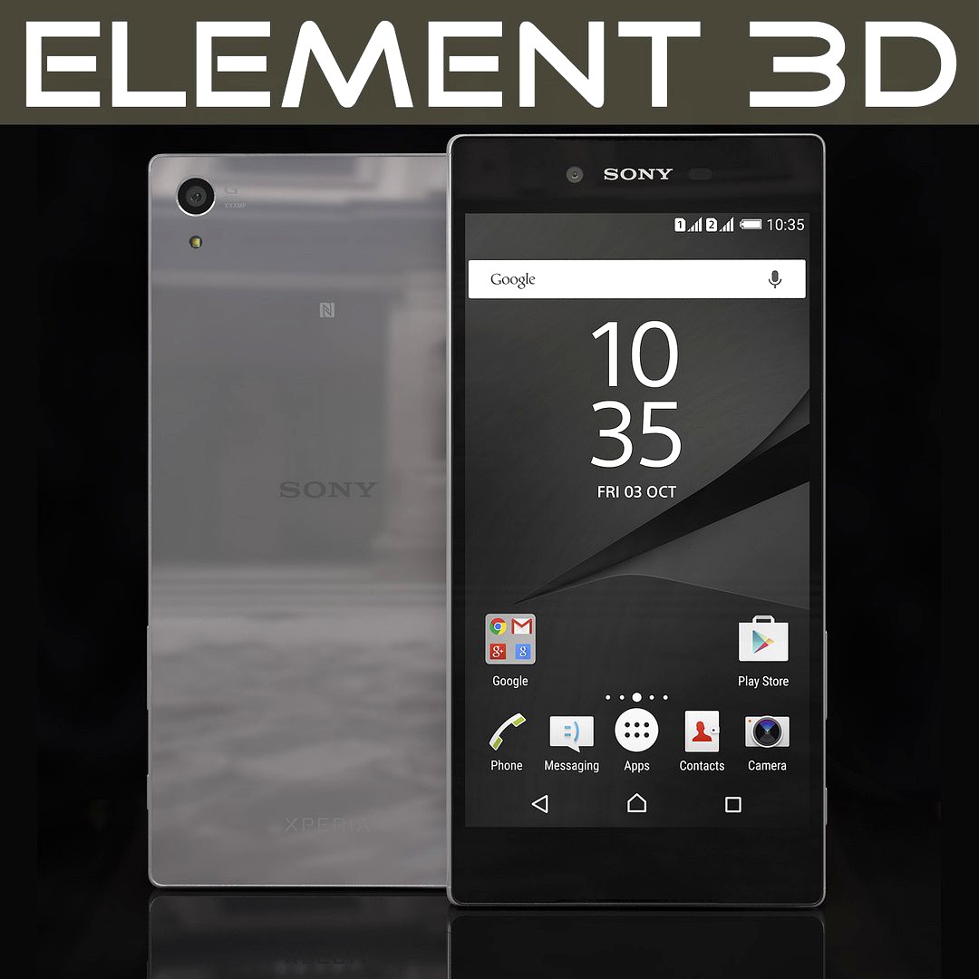 Element 3d Sony Xperia Z5 Premium chrome