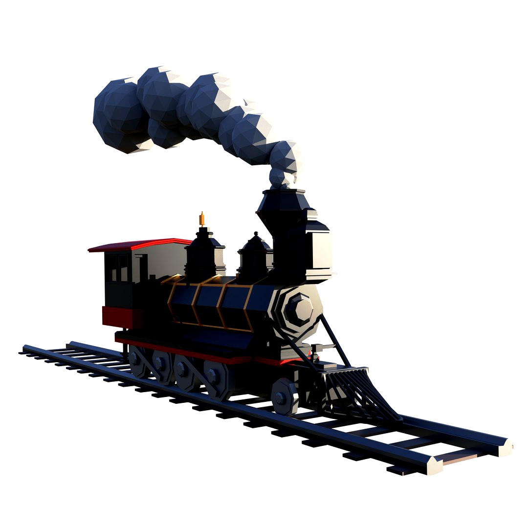 Low Poly Train