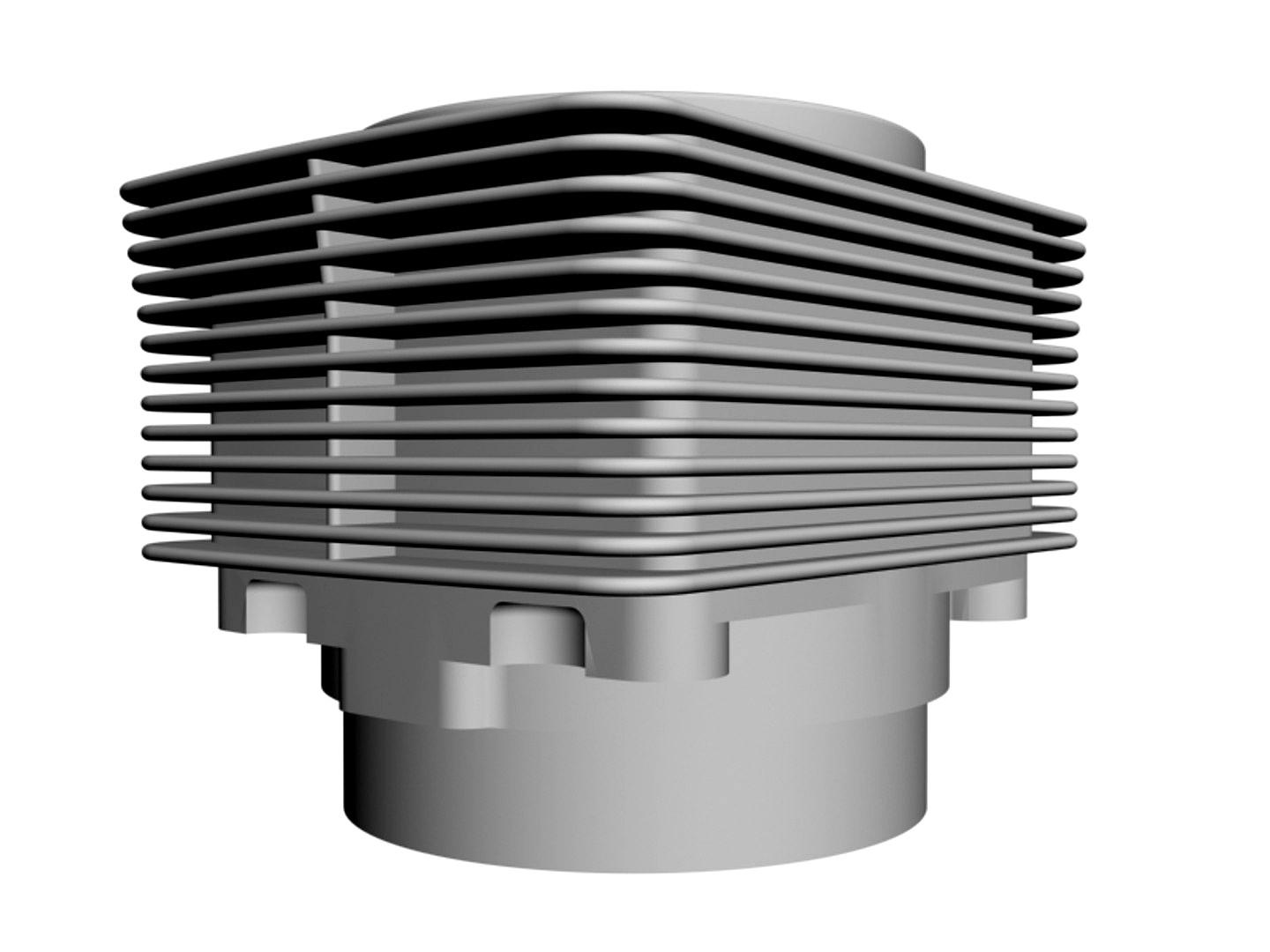 Air Cooled Engine Cylinder