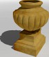 Vase on pedestal 3D Model