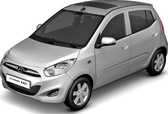 2011 Hyundai i10 3D Model