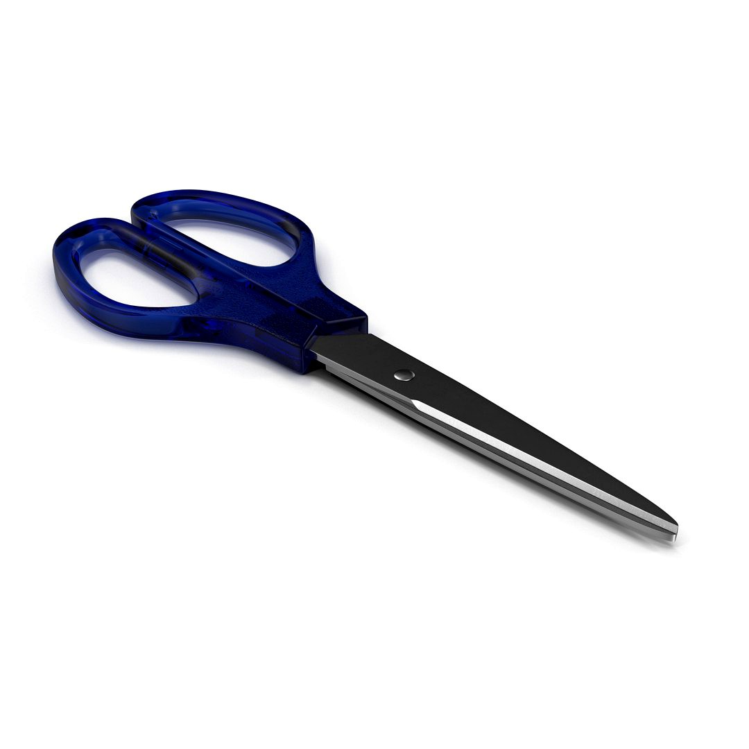 Scissors Blue