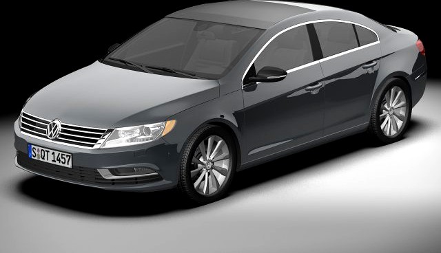 2013 Volkswagen cc 3D Model