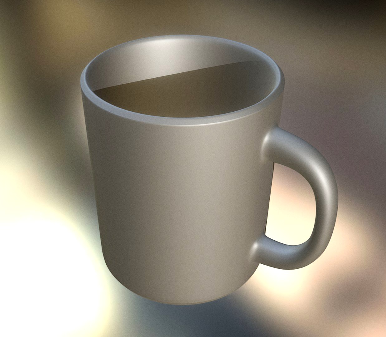 Coffee Cup Highpoly Version