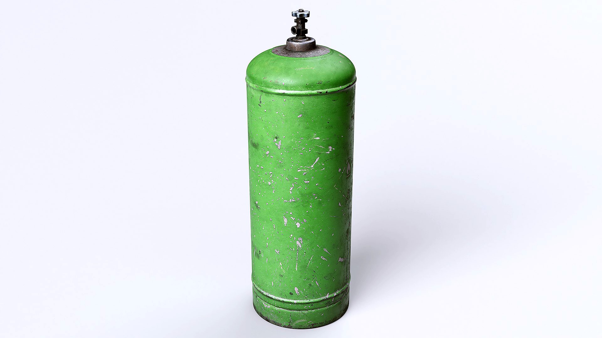 Gas Cylinder Green