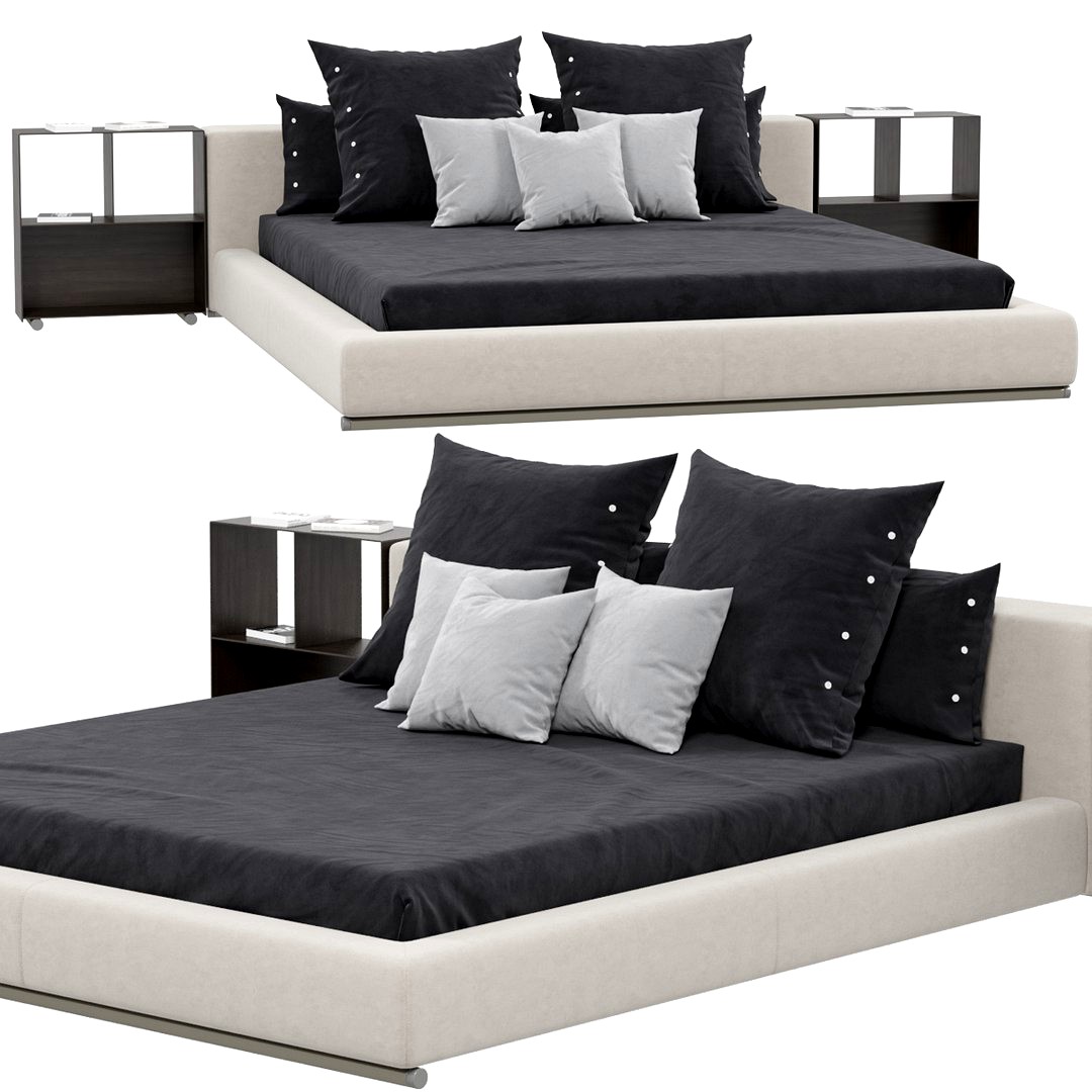Flexform GROUNDPIECE bed