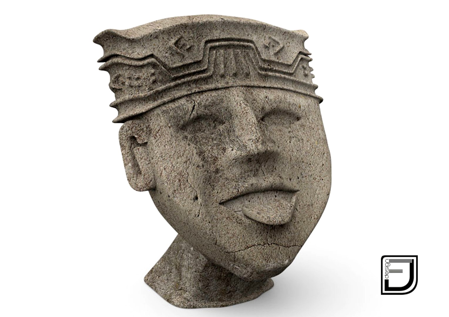 Happy Face From The Olmeca Culture