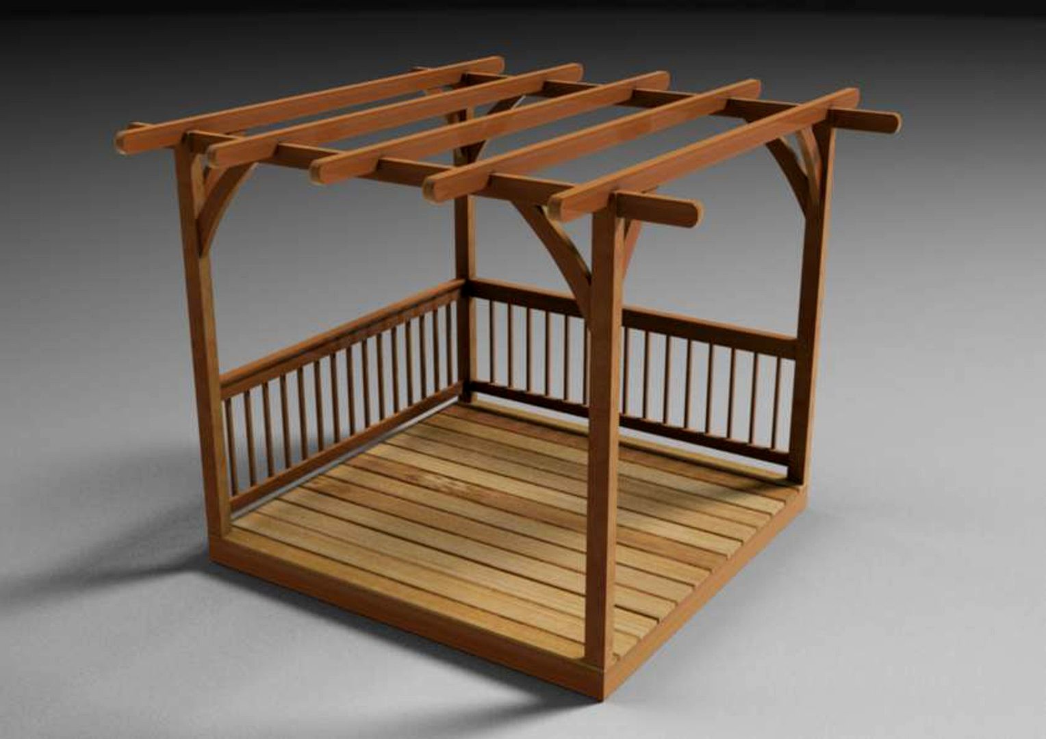 Rustic Pergola
