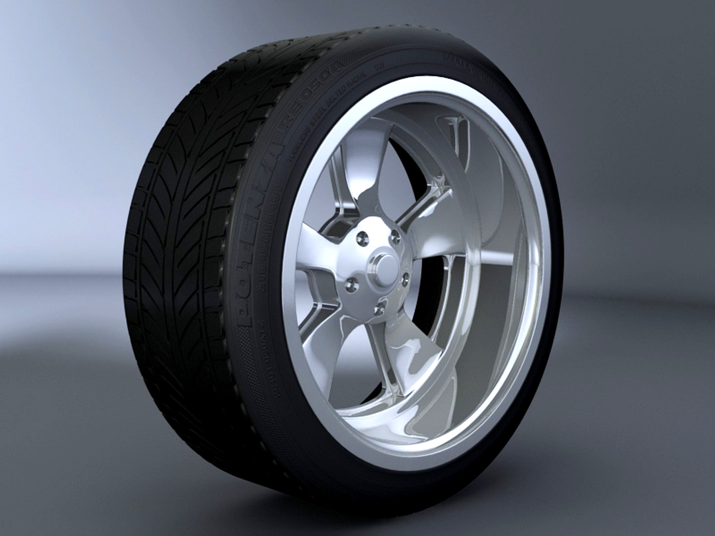 5 Spoke Alloy Wheel