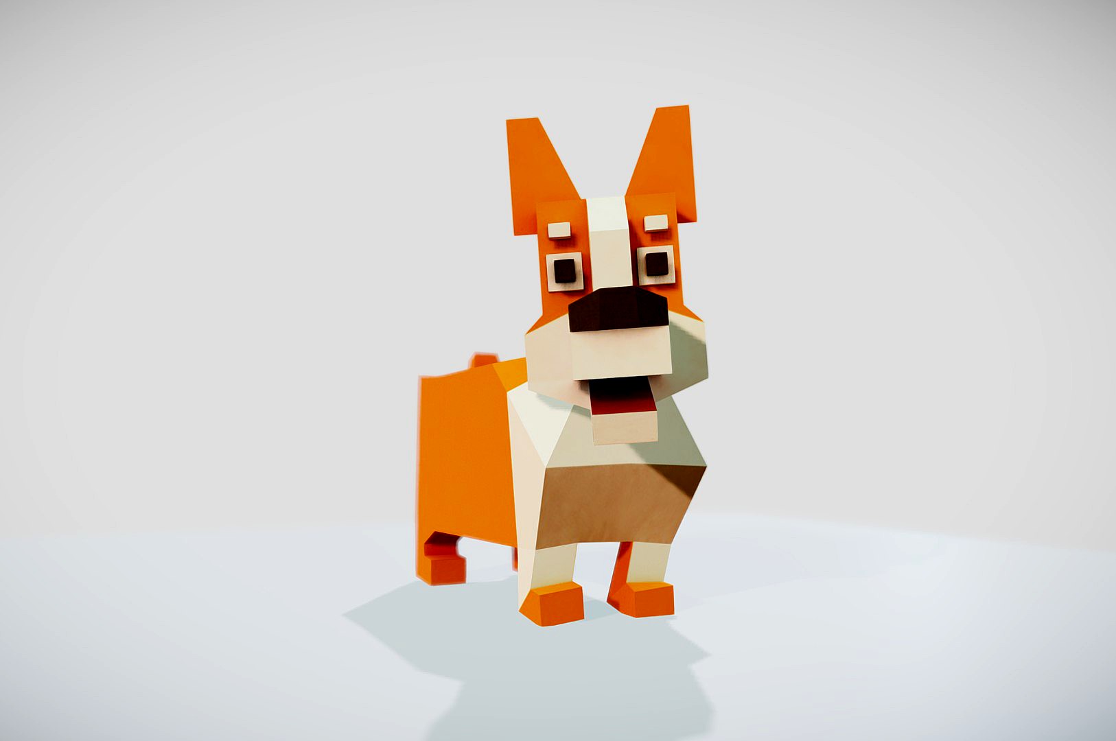 Simple corgi