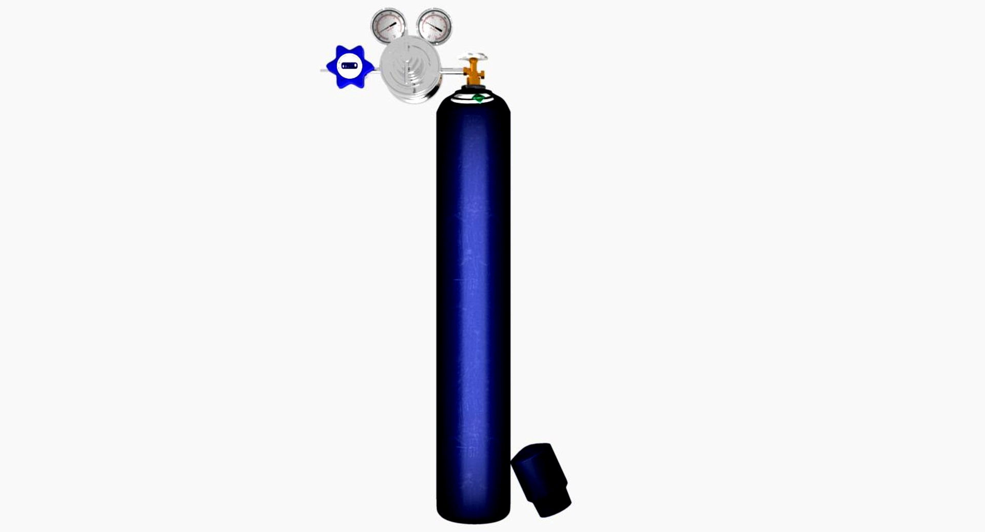 Compressed Gas Cylinder and Regulator