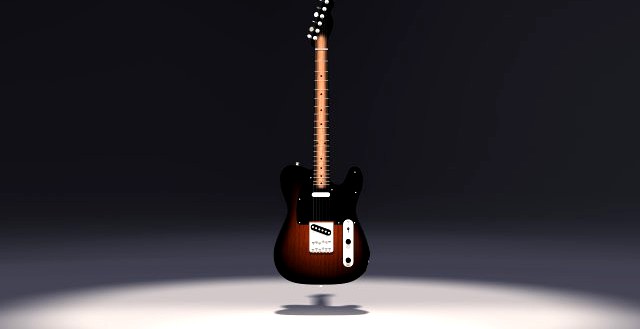 Fender telecaster 3D Model