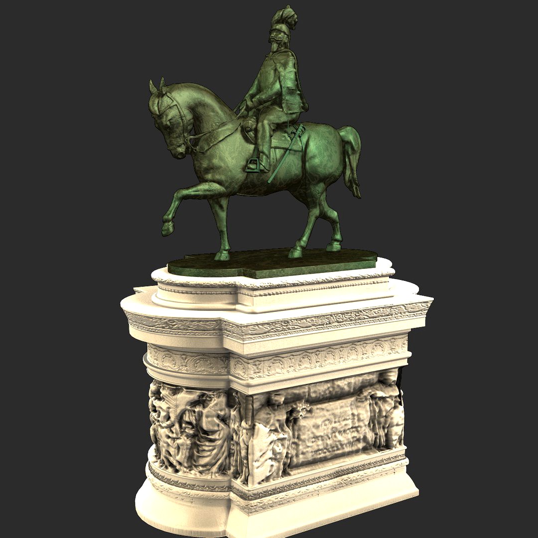 Victor Emmanuel II equestrian statue