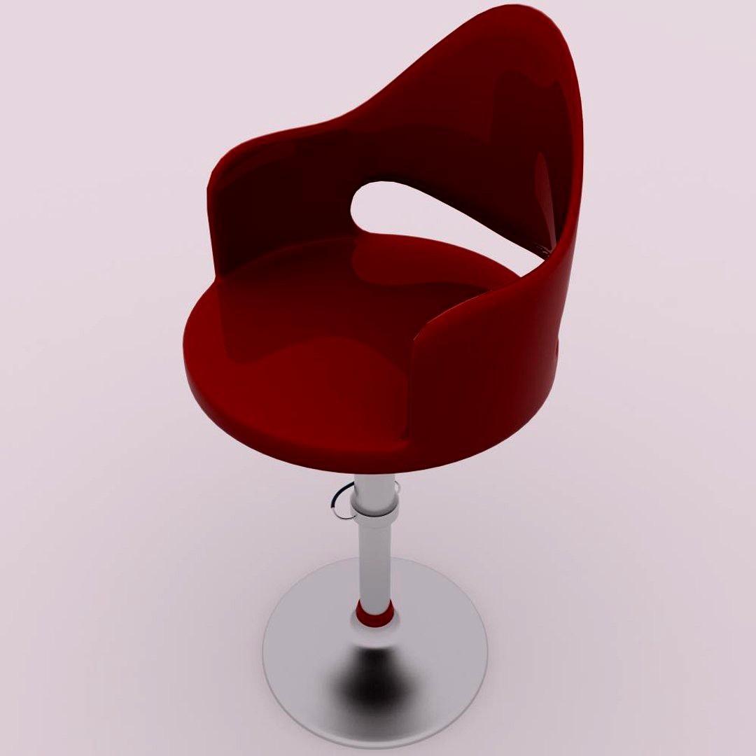 Tulip Style Armless Chair