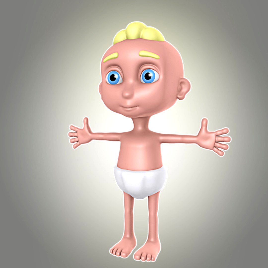 cartoon boy 5 infant