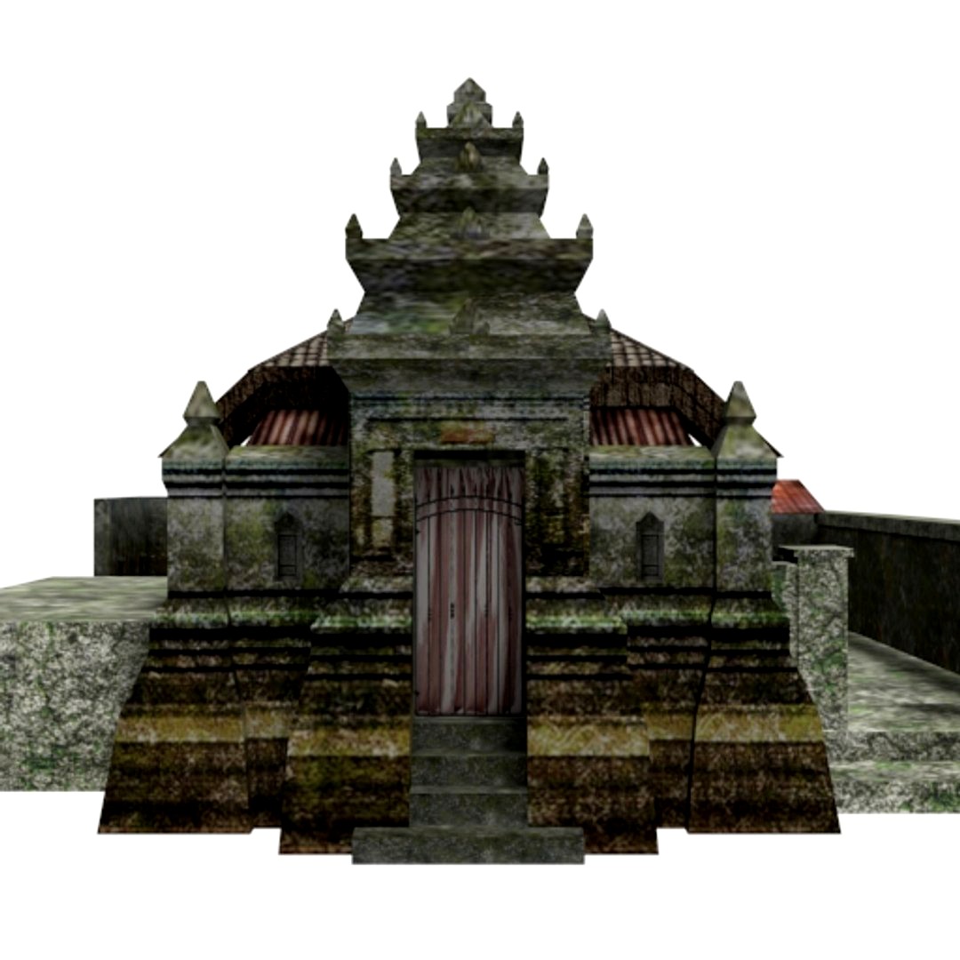 Ancient Hindu Javanese Sacred Meditation Building