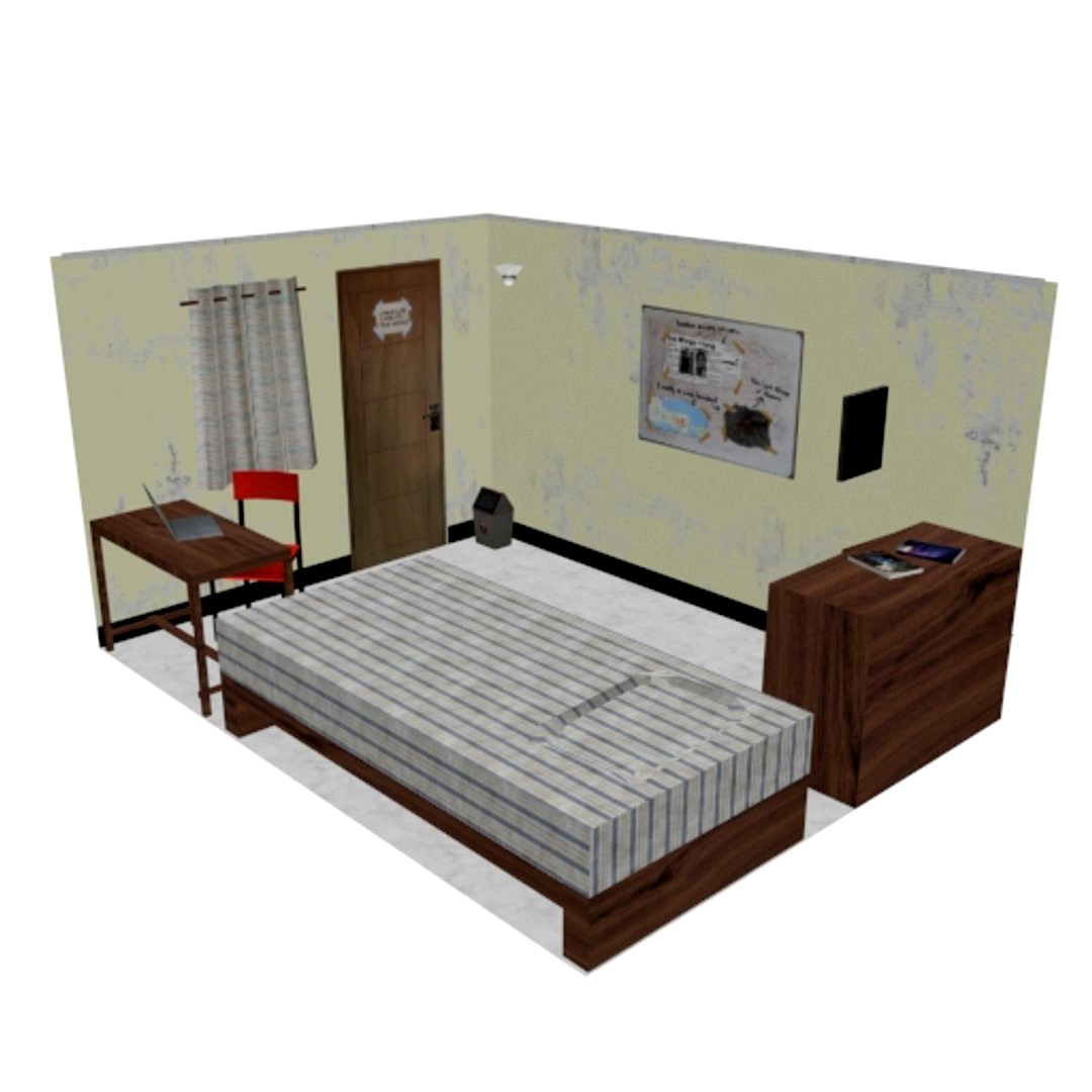 Small Student Bedroom