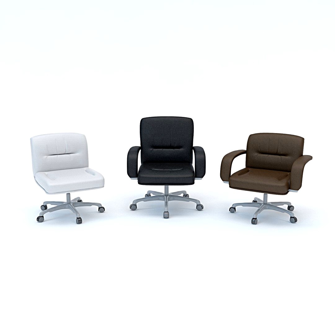 Office chair college V-Ray