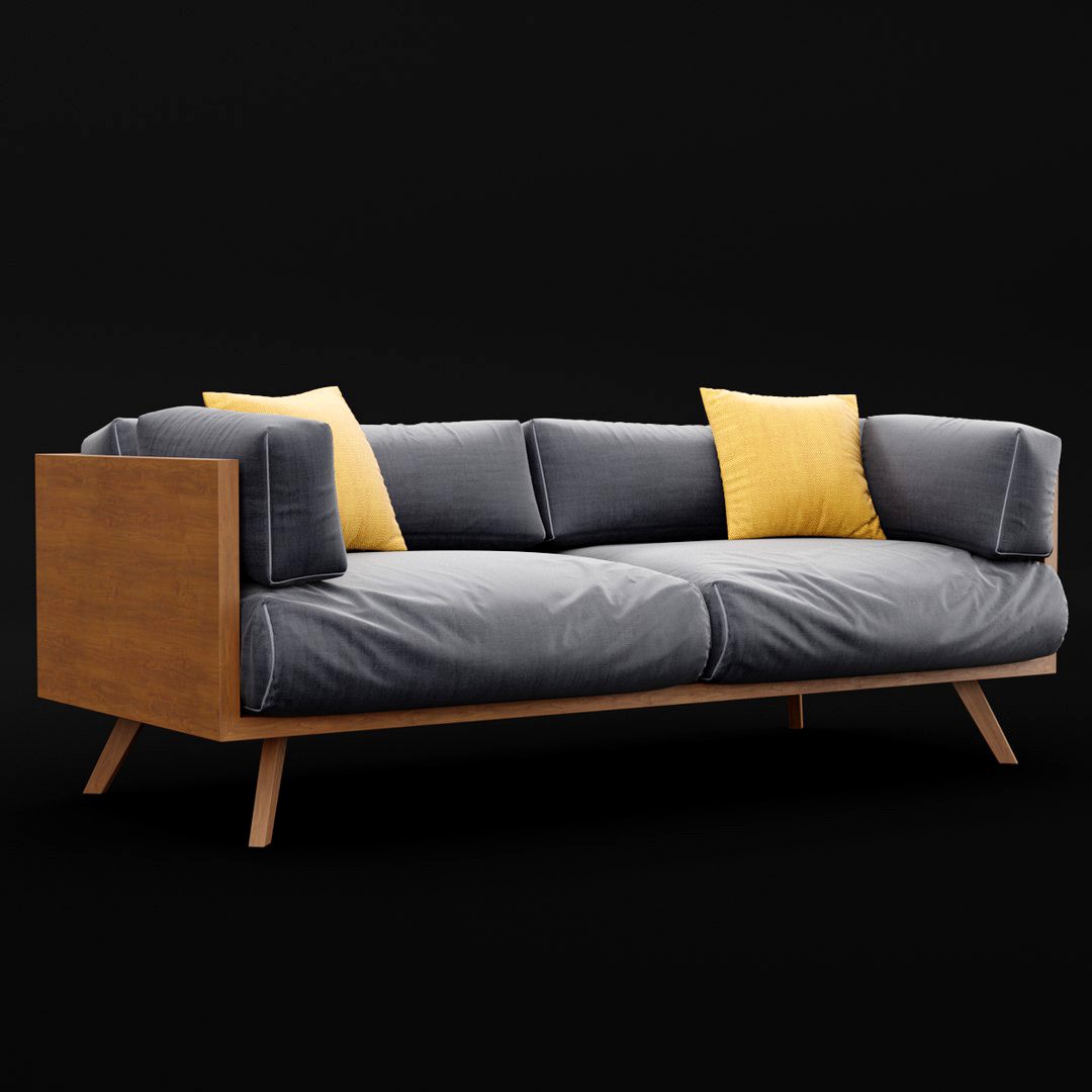 Reclaimed wood sofa 2