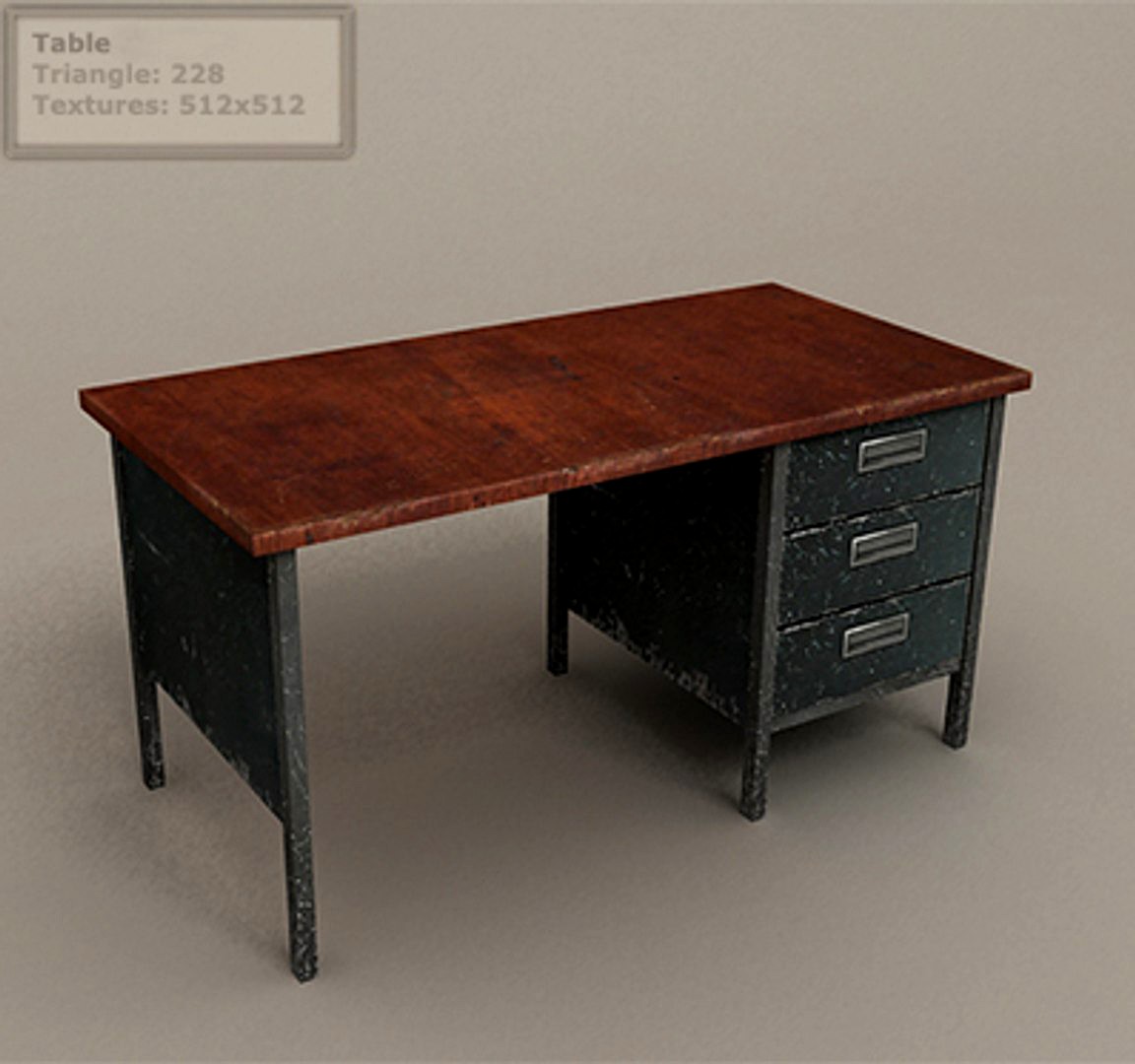 Table Lowpoly for environment