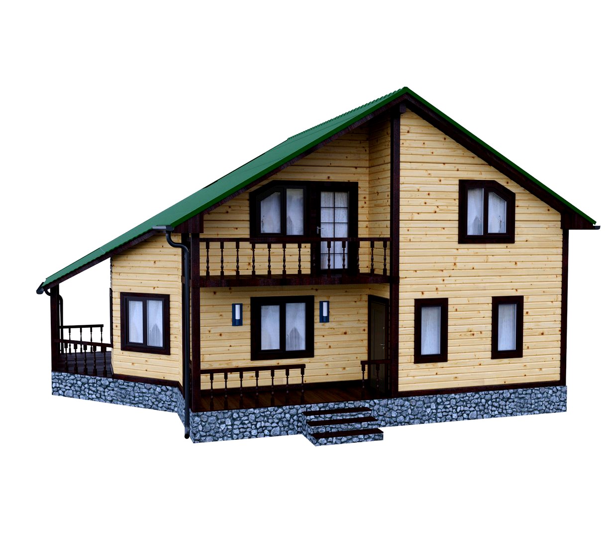 simply wooden house 3