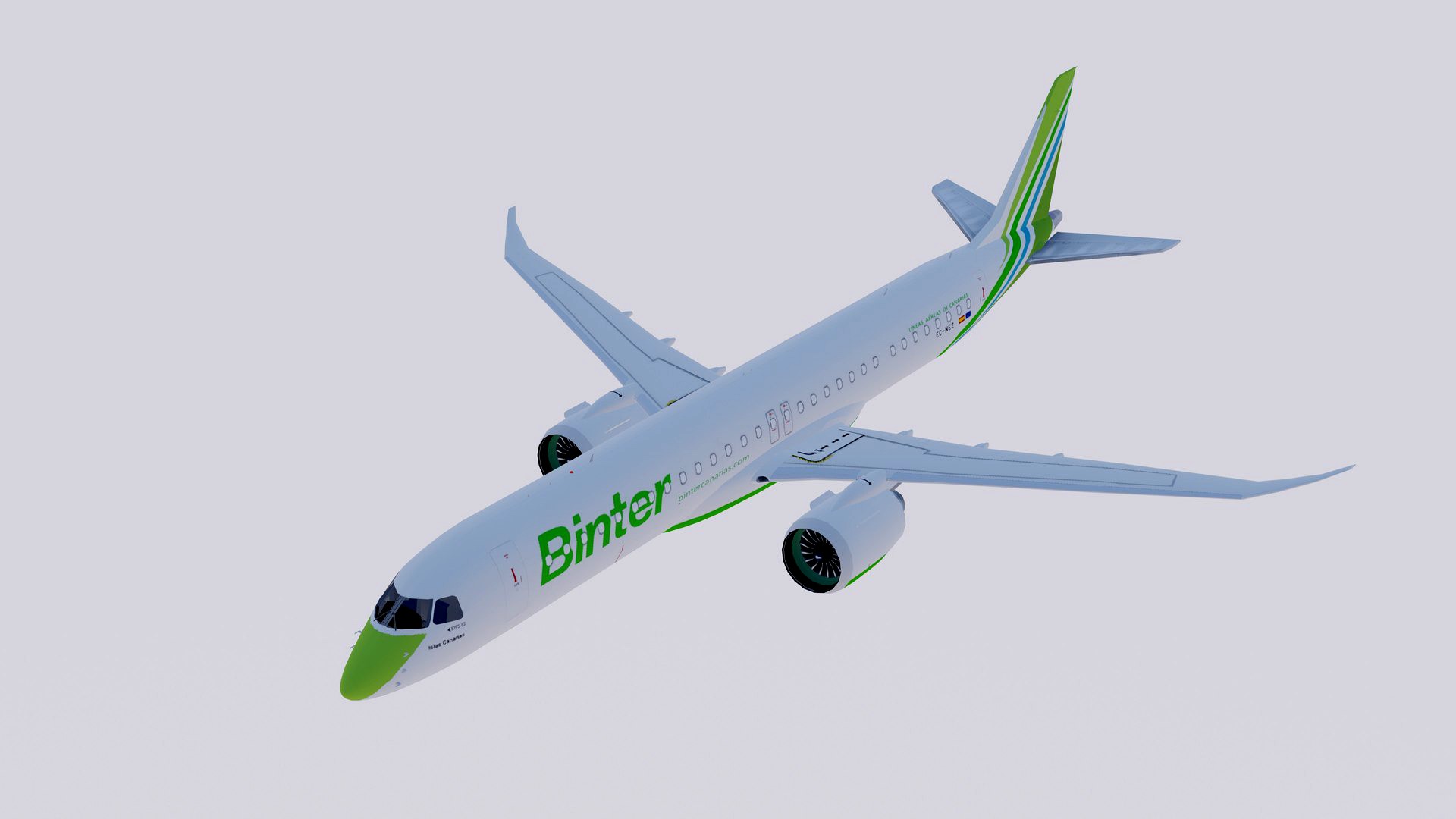 Embraer E195 E-2 Binter