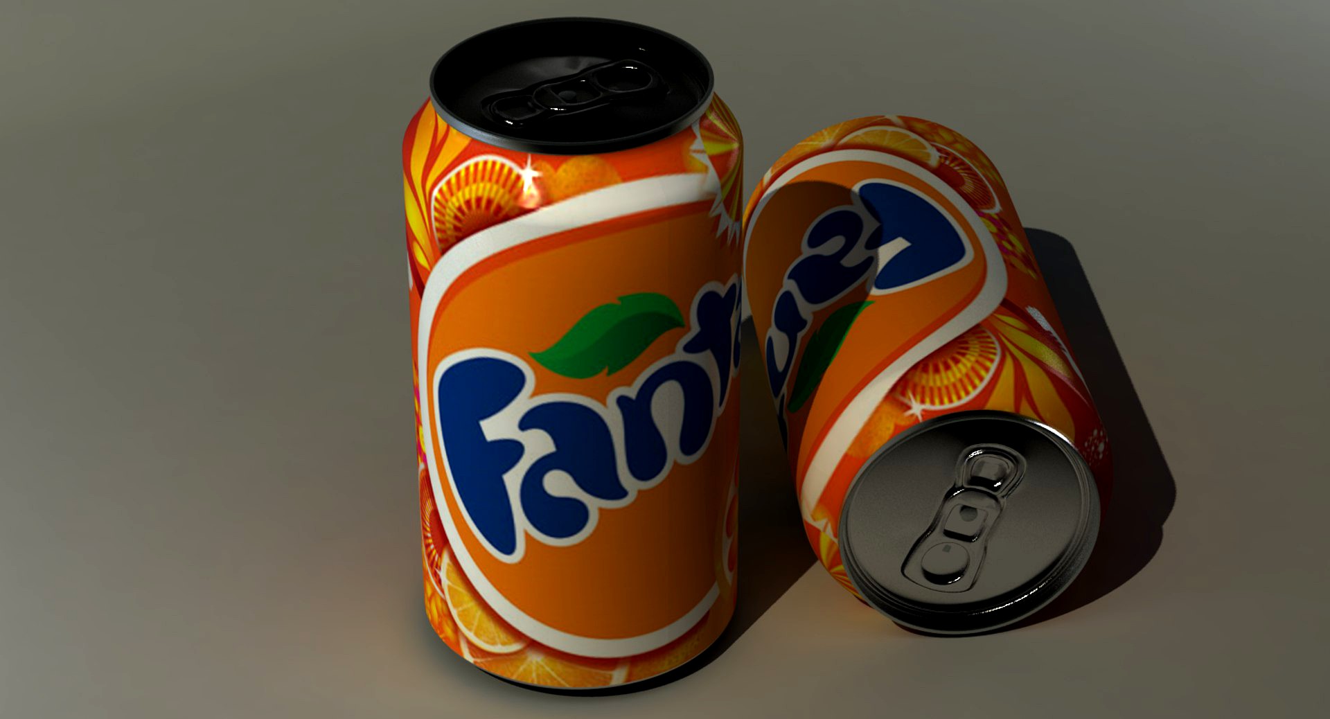 Fanta soda can