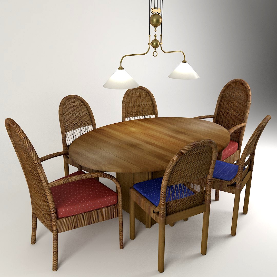 Dining Table Vray