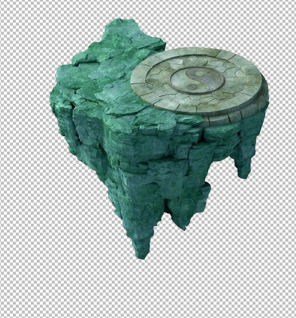 mountain 3D model