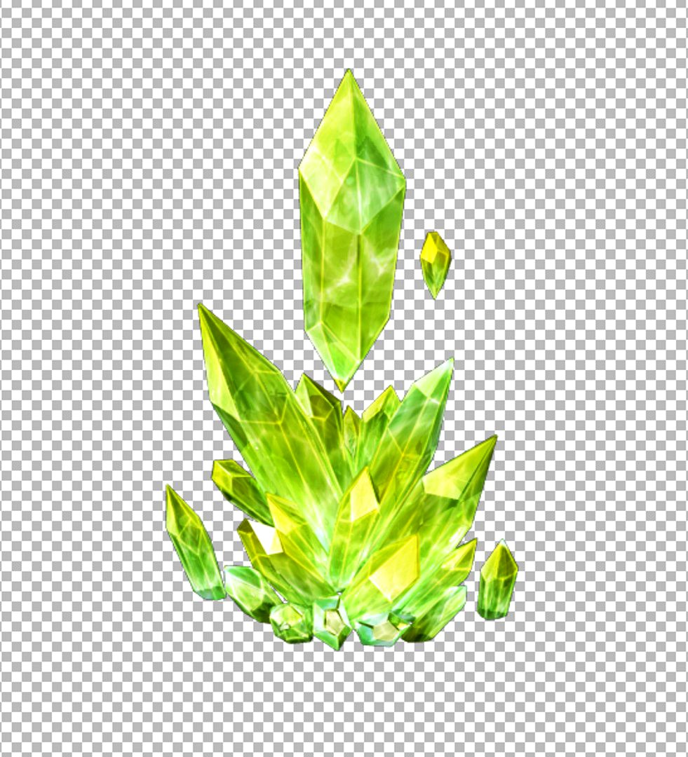 green crystal01