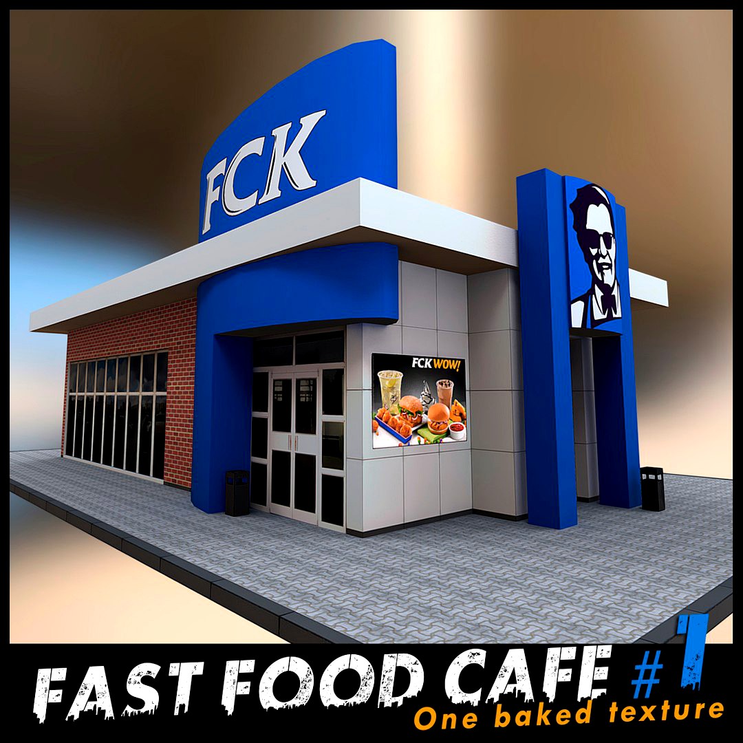 Fast Food Cafe #1