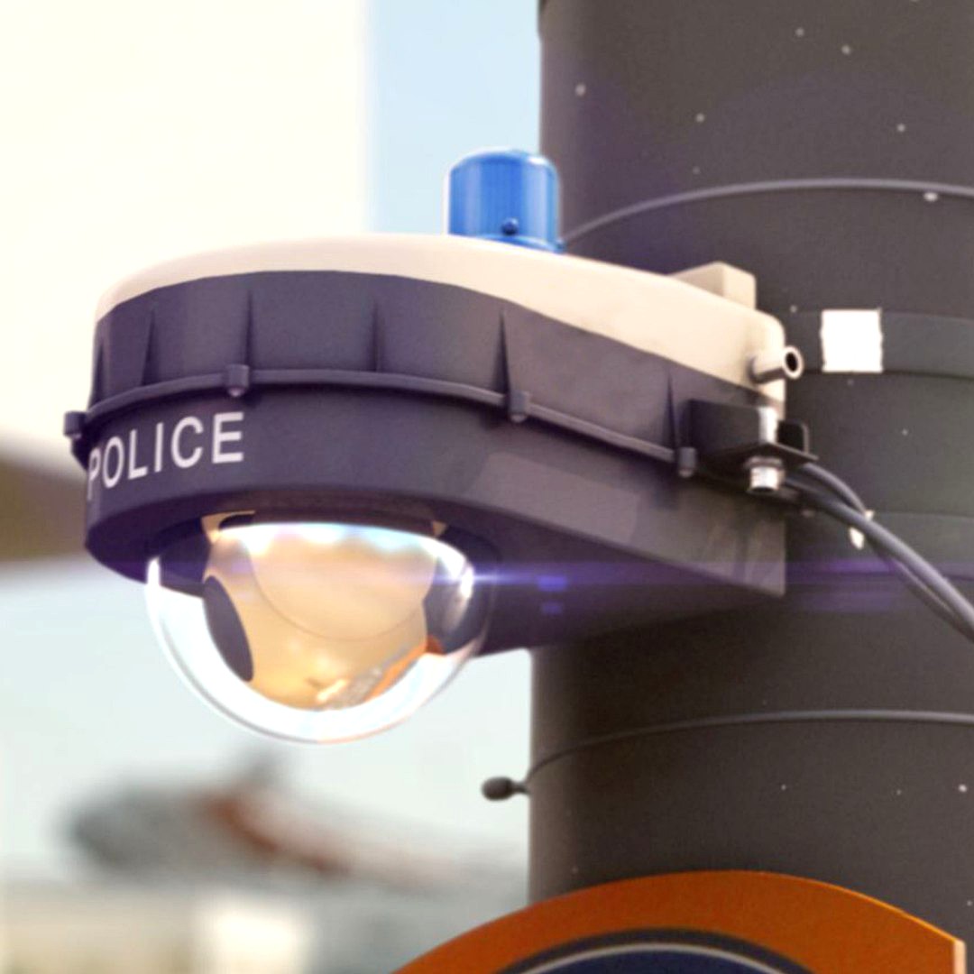 Police Surveillance Camera