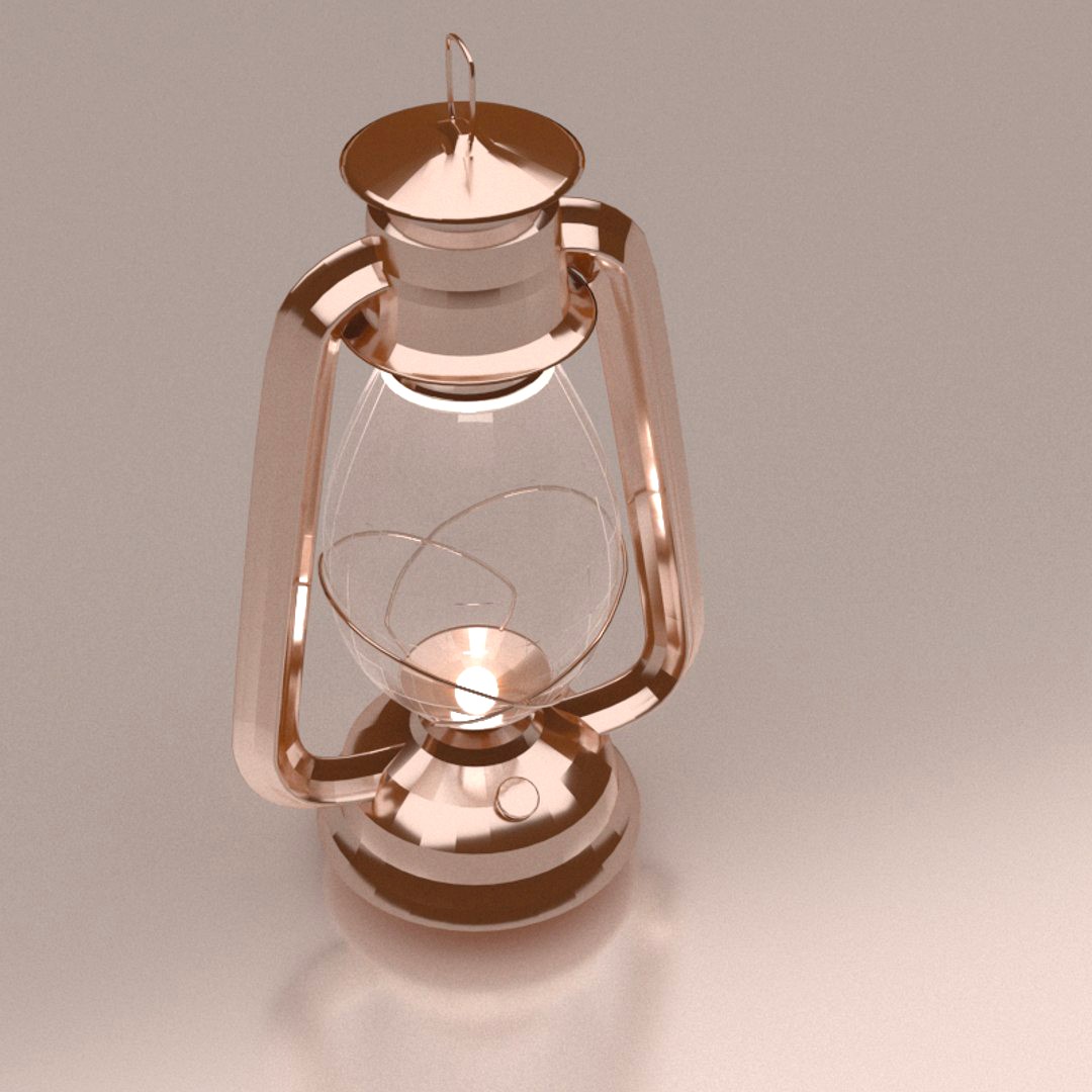 Rusty Storm Lantern
