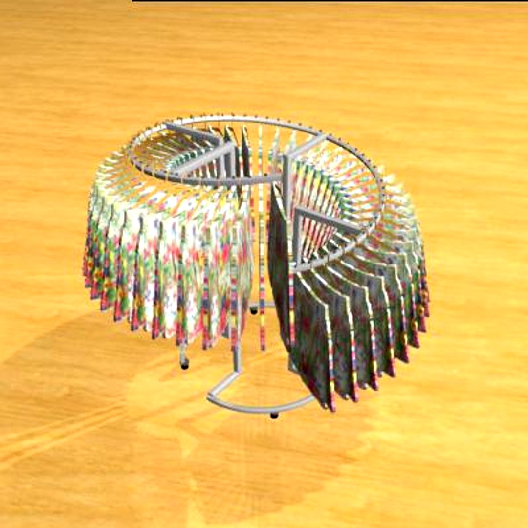 Spiral Clothes Rack