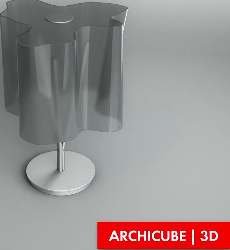 Table Lamp 002 3D Model
