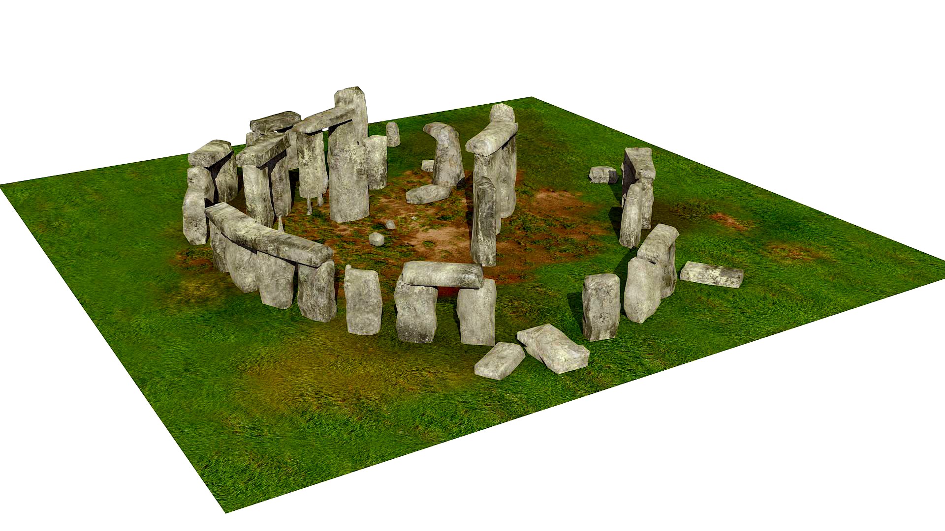 Stonehenge Low Poly