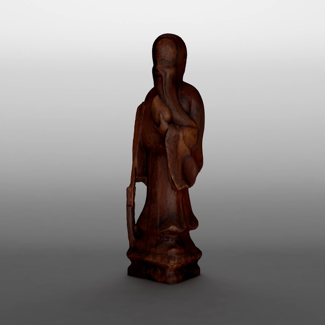 Monastic Scanned Sculpture
