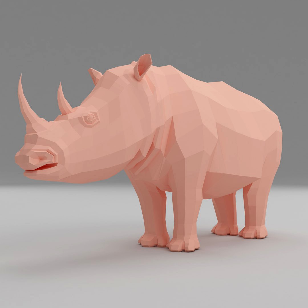 rhino base mesh