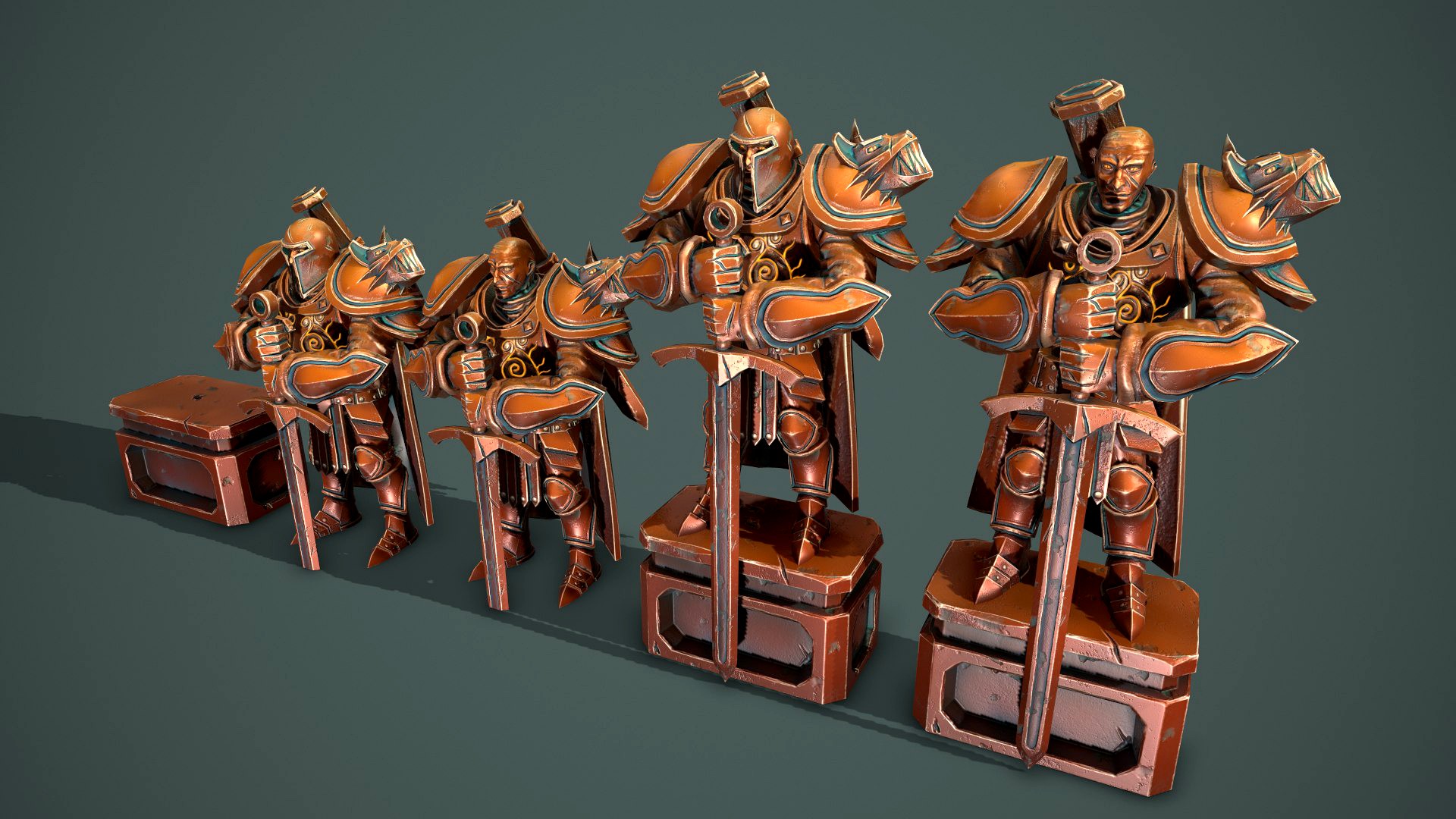 Statue knight