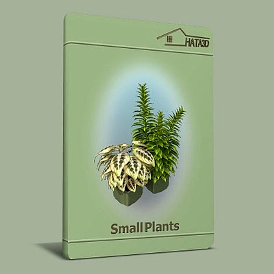 Smal Plants 3ds