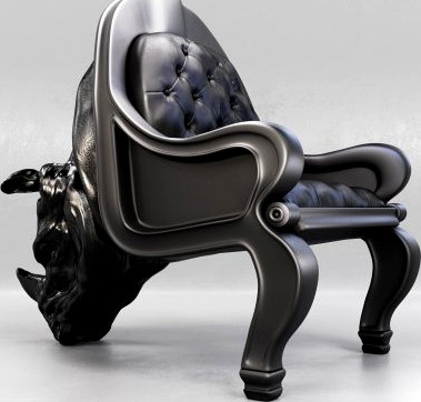 Rhino chair 3D Model