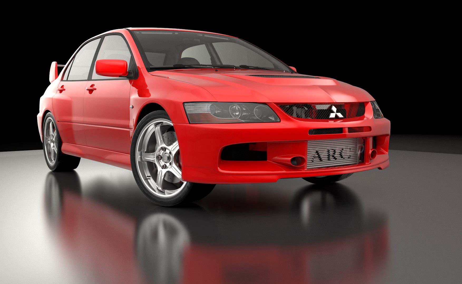 Lancer Evolution 9 Red