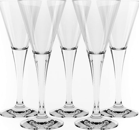 Champagne Glasses 3D Model