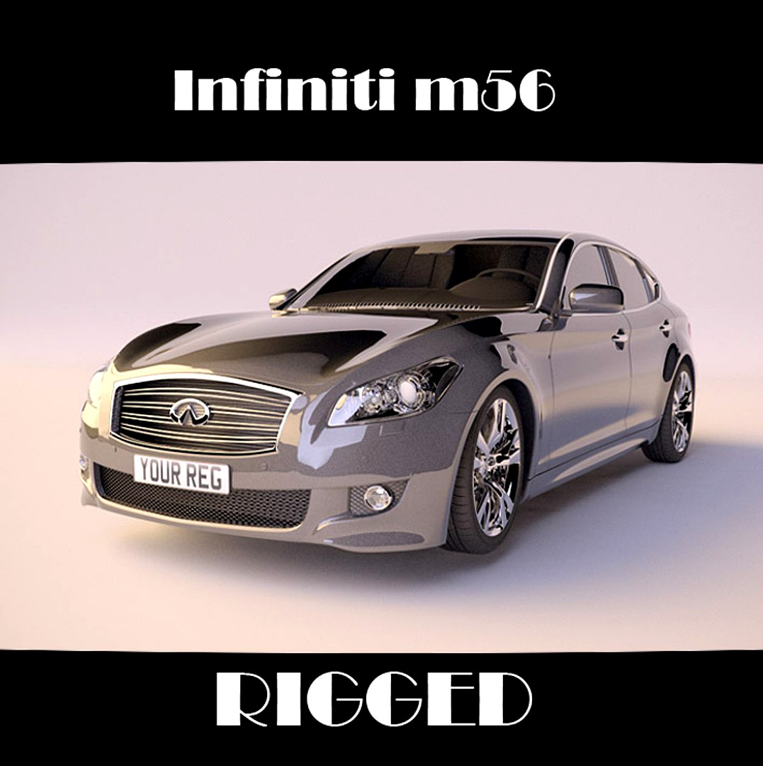 infiniti m56 rigged